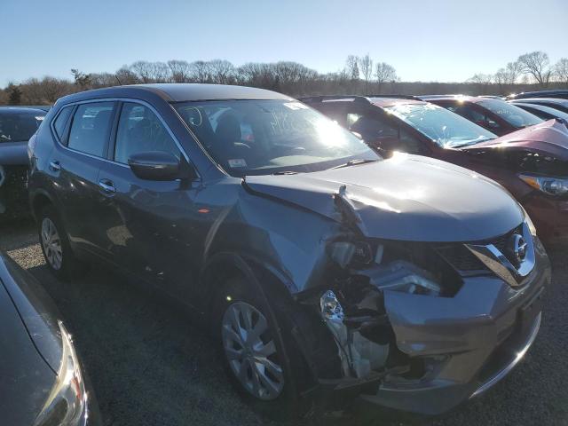 5N1AT2MV0EC788423 - 2014 NISSAN ROGUE S GRAY photo 4