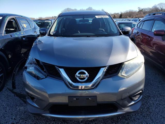 5N1AT2MV0EC788423 - 2014 NISSAN ROGUE S GRAY photo 5