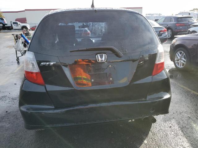 JHMGE8G38CS002195 - 2012 HONDA FIT BLACK photo 6