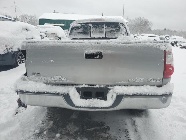 5TBBT44176S474150 - 2006 TOYOTA TUNDRA ACCESS CAB SR5 SILVER photo 6