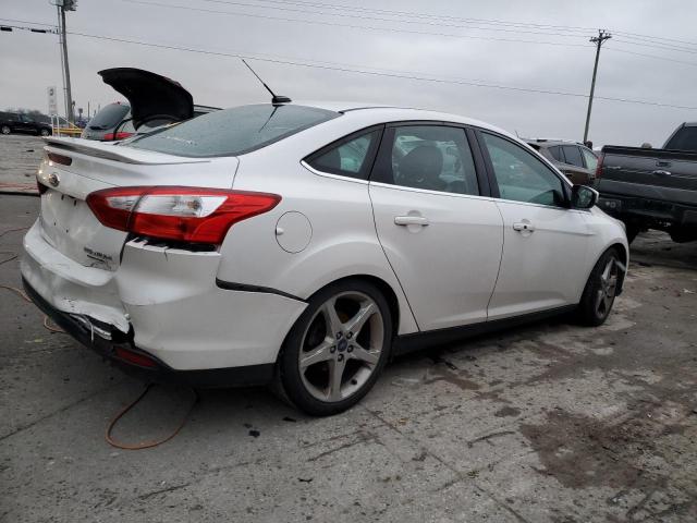 1FADP3J23EL233395 - 2014 FORD FOCUS TITANIUM WHITE photo 3