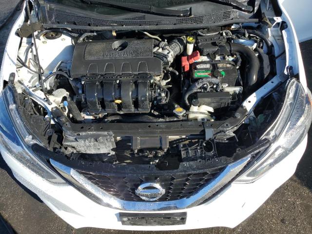 3N1AB7APXHY230815 - 2017 NISSAN SENTRA S WHITE photo 11