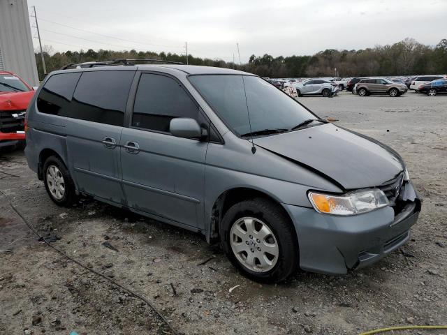 5FNRL18672B026273 - 2002 HONDA ODYSSEY EX GRAY photo 4