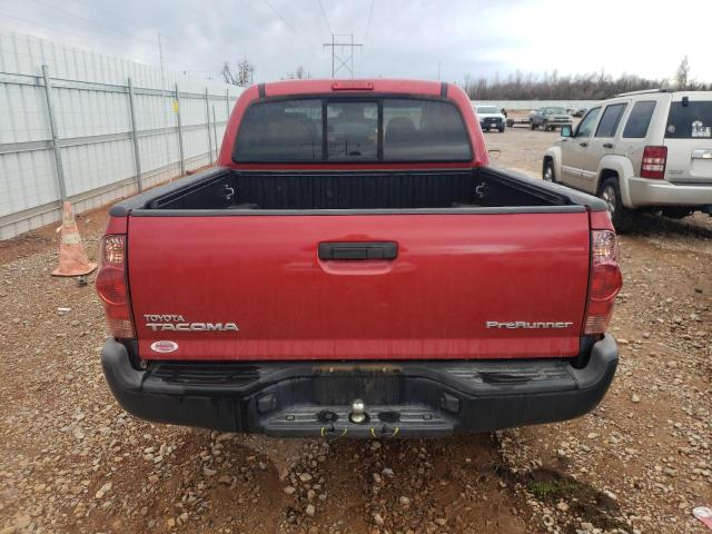 5TFJX4GN4FX037402 - 2015 TOYOTA TACOMA DOUBLE CAB PRERUNNER RED photo 6