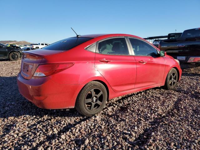 KMHCT4AE5GU000810 - 2016 HYUNDAI ACCENT SE RED photo 3