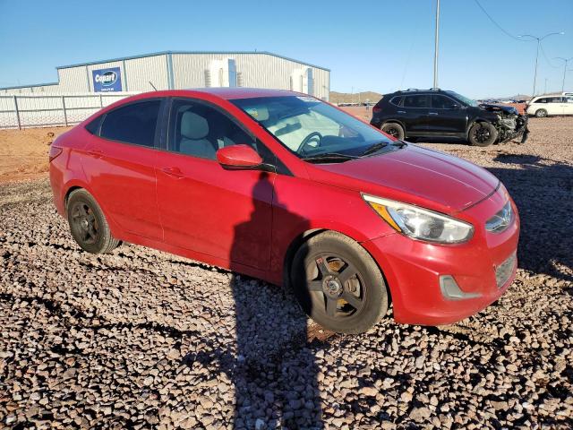 KMHCT4AE5GU000810 - 2016 HYUNDAI ACCENT SE RED photo 4