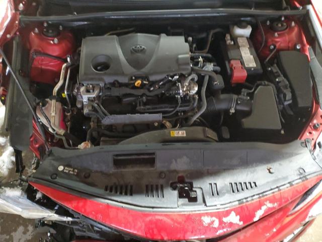 4T1F11BK1PU097381 - 2023 TOYOTA CAMRY XLE RED photo 11