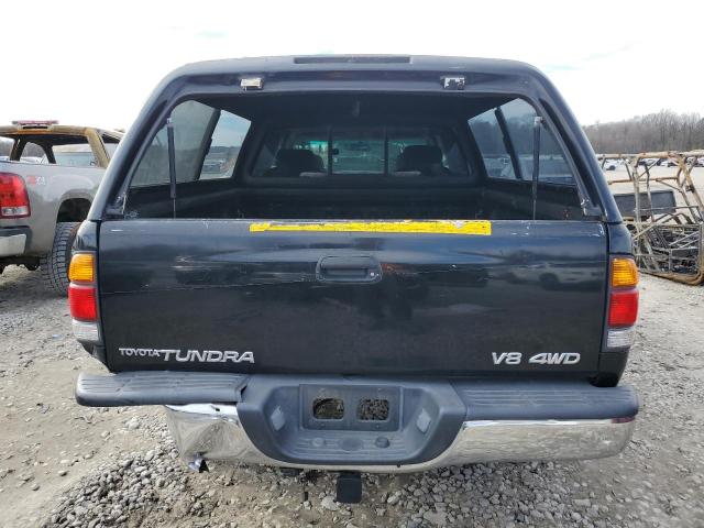 5TBBT441XYS034703 - 2000 TOYOTA TUNDRA ACCESS CAB შავი ფოტო 6