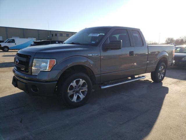 1FTFX1CF5DFB19032 - 2013 FORD F150 SUPER CAB GRAY photo 1