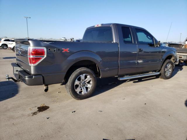 1FTFX1CF5DFB19032 - 2013 FORD F150 SUPER CAB GRAY photo 3