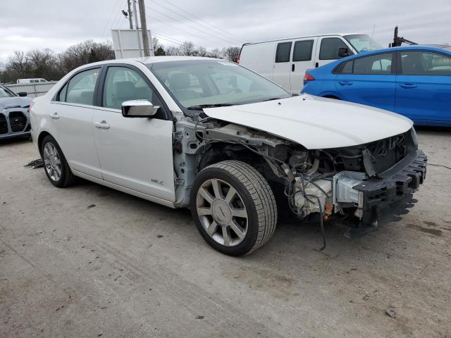 3LNHM26T18R625695 - 2008 LINCOLN MKZ WHITE photo 4