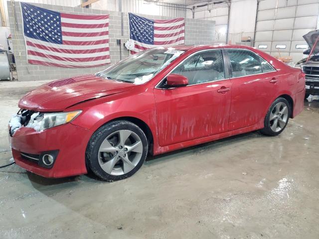 4T1BF1FK4CU628061 - 2012 TOYOTA CAMRY BASE RED photo 1