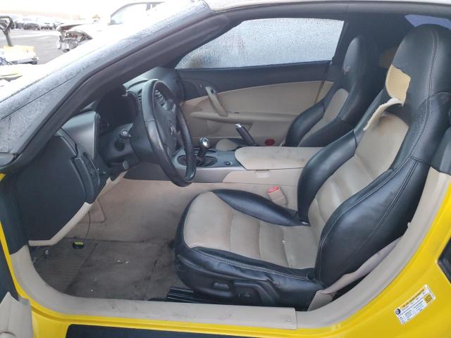 1G1YY36U875115314 - 2007 CHEVROLET CORVETTE YELLOW photo 7