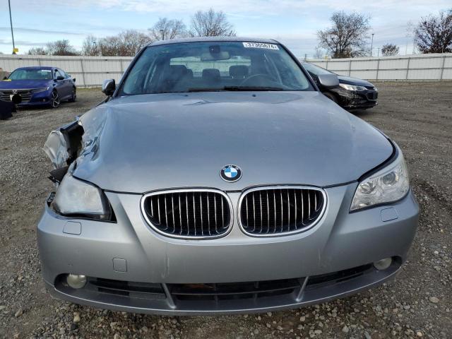 WBANE53537CW60700 - 2007 BMW 525 I GRAY photo 5