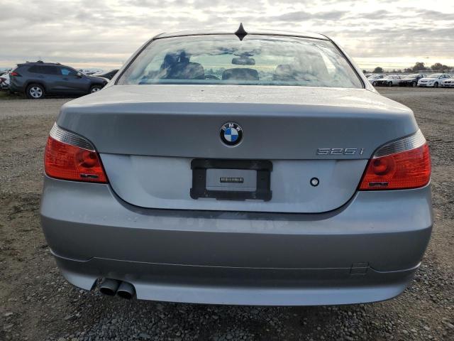 WBANE53537CW60700 - 2007 BMW 525 I GRAY photo 6