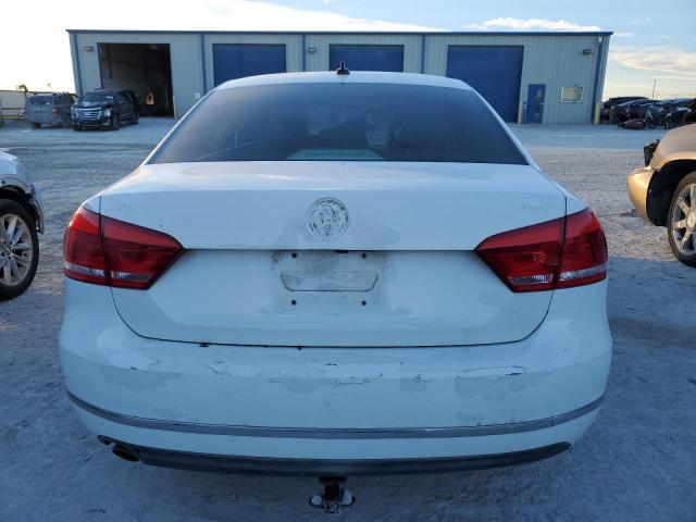 1VWBS7A34FC041952 - 2015 VOLKSWAGEN PASSAT SE WHITE photo 6