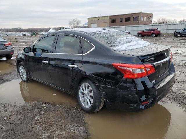 3N1AB7AP0JL623855 - 2018 NISSAN SENTRA S BLACK photo 2