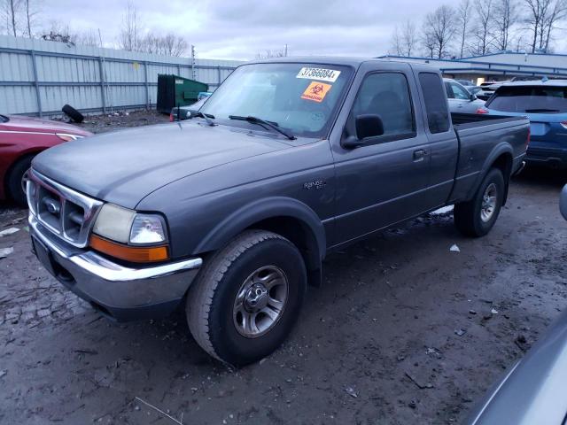 1FTZR15X7YPA93367 - 2000 FORD RANGER SUPER CAB GRAY photo 1