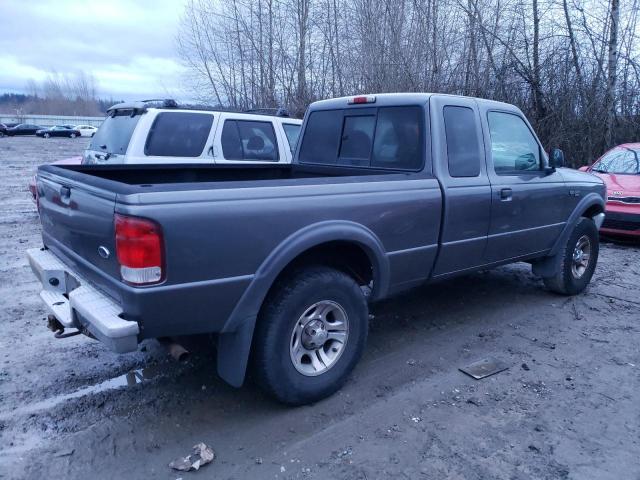 1FTZR15X7YPA93367 - 2000 FORD RANGER SUPER CAB GRAY photo 3