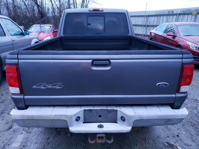 1FTZR15X7YPA93367 - 2000 FORD RANGER SUPER CAB GRAY photo 6