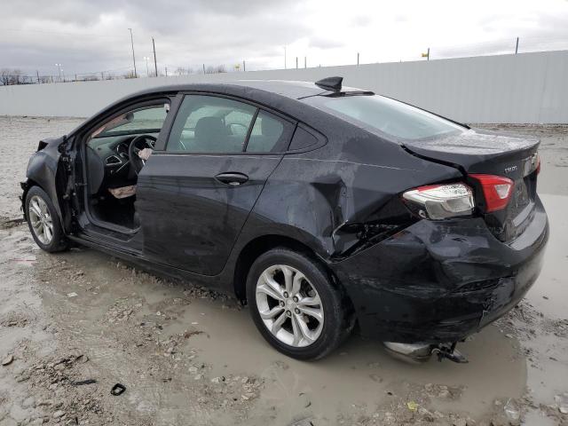 1G1BC5SM1K7152353 - 2019 CHEVROLET CRUZE LS BLACK photo 2