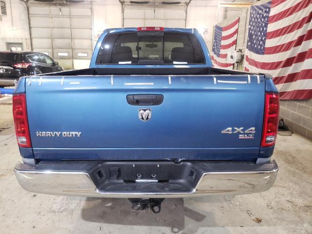 3D7KS28CX5G763276 - 2005 DODGE RAM 2500 ST Mavi foto 6