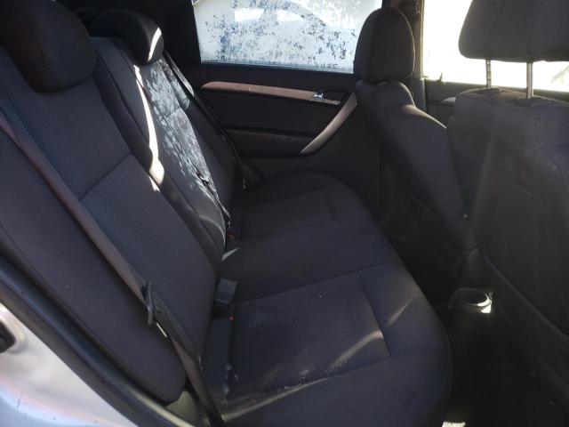 KL1TD5DE0BB219737 - 2011 CHEVROLET AVEO LS ვერცხლისფერი ფოტო 6