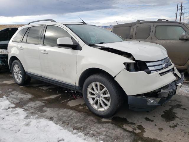 2FMDK48C59BB01818 - 2009 FORD EDGE SEL WHITE photo 4