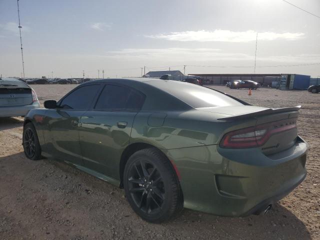 2C3CDXMG6PH577045 - 2023 DODGE CHARGER GT GREEN photo 2