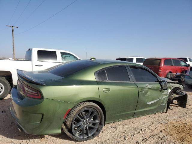 2C3CDXMG6PH577045 - 2023 DODGE CHARGER GT GREEN photo 3