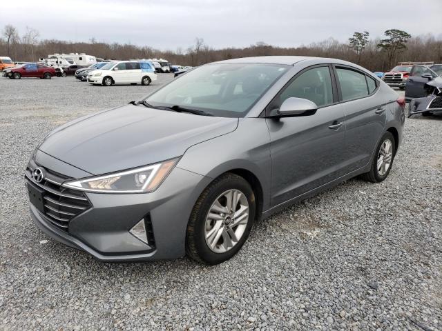 KMHD84LF8KU745779 - 2019 HYUNDAI ELANTRA SEL GRAY photo 1