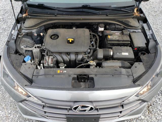 KMHD84LF8KU745779 - 2019 HYUNDAI ELANTRA SEL GRAY photo 11