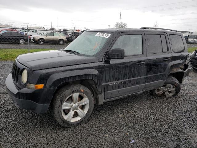 1C4NJPFA0CD634191 - 2012 JEEP PATRIOT LATITUDE BLACK photo 1