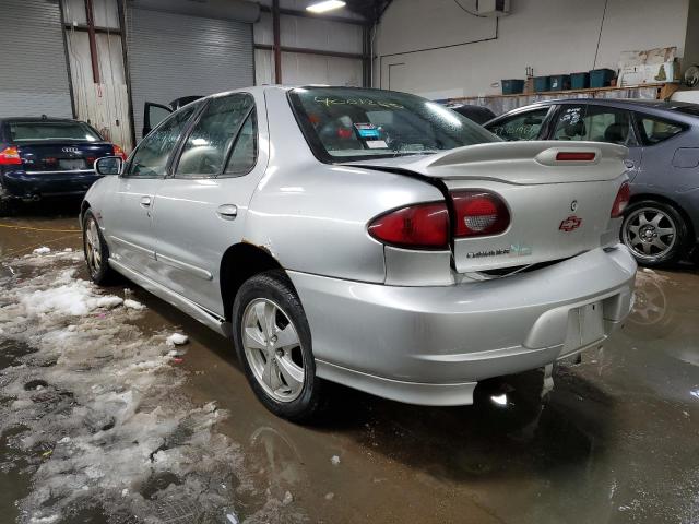 1G1JH52T727149607 - 2002 CHEVROLET CAVALIER Z24 SILVER photo 2