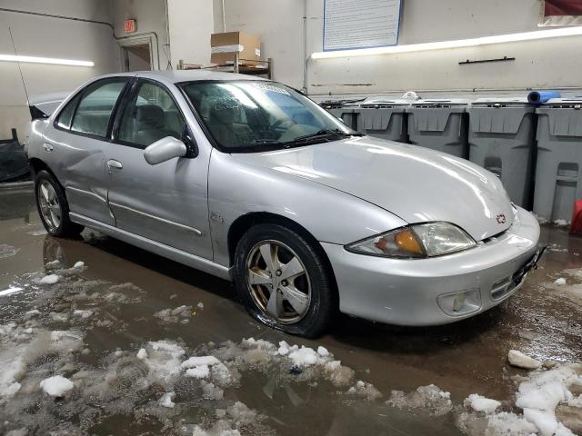 1G1JH52T727149607 - 2002 CHEVROLET CAVALIER Z24 SILVER photo 4