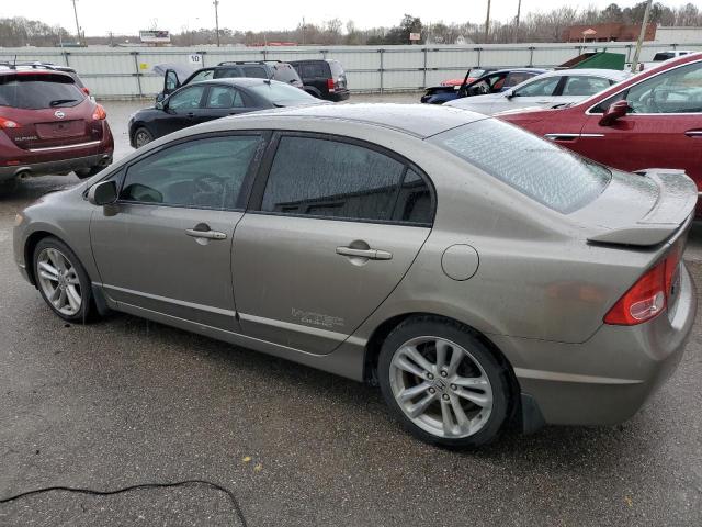 2HGFA55538H711516 - 2008 HONDA CIVIC SI GRAY photo 2