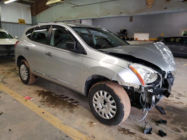 JN8AS5MV6DW650119 - 2013 NISSAN ROGUE S SILVER photo 4