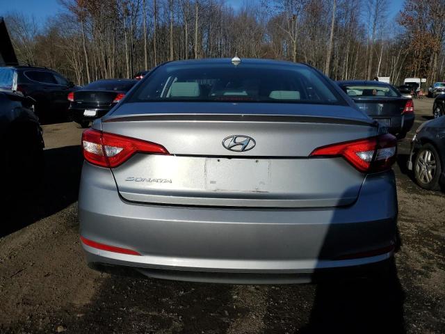 5NPE24AF9HH500165 - 2017 HYUNDAI SONATA SE SILVER photo 6