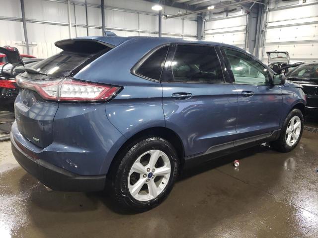 2FMPK3G97JBB59141 - 2018 FORD EDGE SE BLUE photo 3