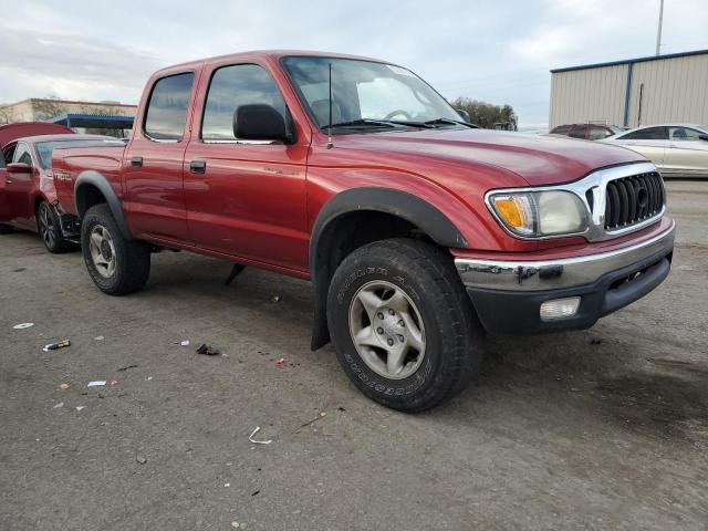 5TEGN92N02Z057797 - 2002 TOYOTA TACOMA DOUBLE CAB PRERUNNER BURGUNDY photo 4