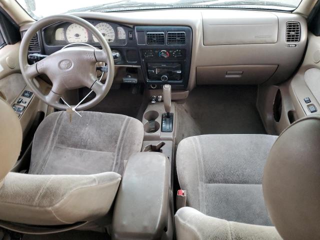 5TEGN92N02Z057797 - 2002 TOYOTA TACOMA DOUBLE CAB PRERUNNER BURGUNDY photo 8