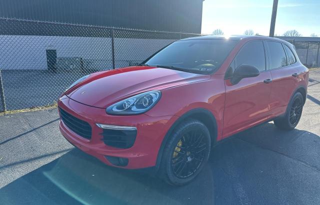 WP1AB2A23GLA94229 - 2016 PORSCHE CAYENNE S RED photo 2