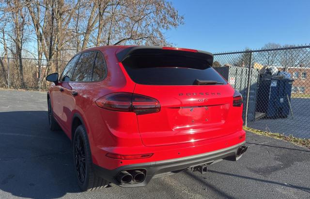 WP1AB2A23GLA94229 - 2016 PORSCHE CAYENNE S RED photo 3