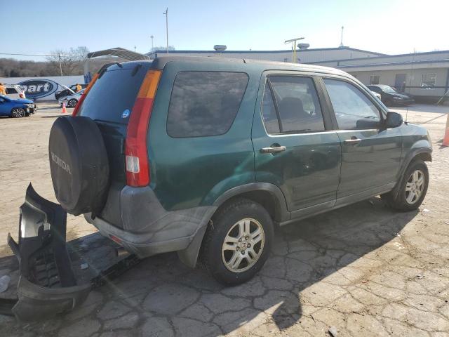 JHLRD78812C006828 - 2002 HONDA CR-V EX GREEN photo 3