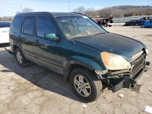 JHLRD78812C006828 - 2002 HONDA CR-V EX GREEN photo 4