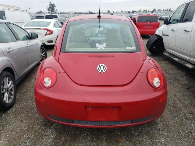 3VWPG3AG5AM012101 - 2010 VOLKSWAGEN NEW BEETLE RED photo 6