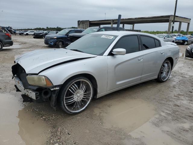 2C3CDXBG2CH140009 - 2012 DODGE CHARGER SE SILVER photo 1