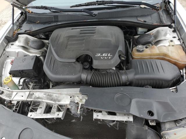 2C3CDXBG2CH140009 - 2012 DODGE CHARGER SE SILVER photo 11