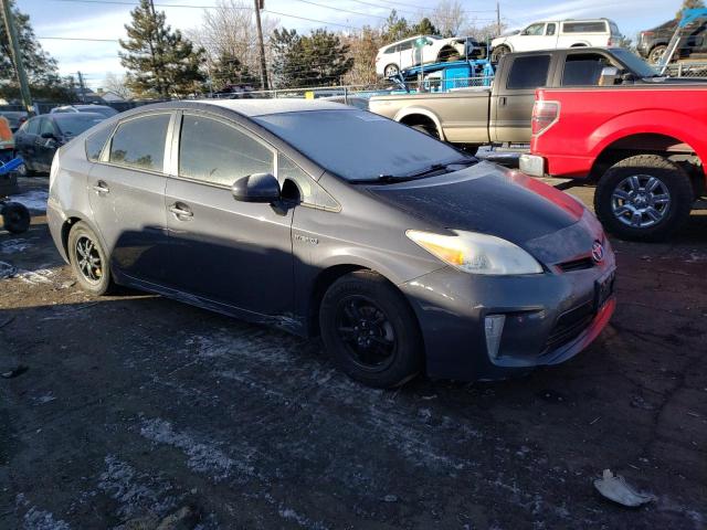 JTDKN3DU9C5466347 - 2012 TOYOTA PRIUS GRAY photo 4