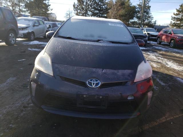 JTDKN3DU9C5466347 - 2012 TOYOTA PRIUS GRAY photo 5